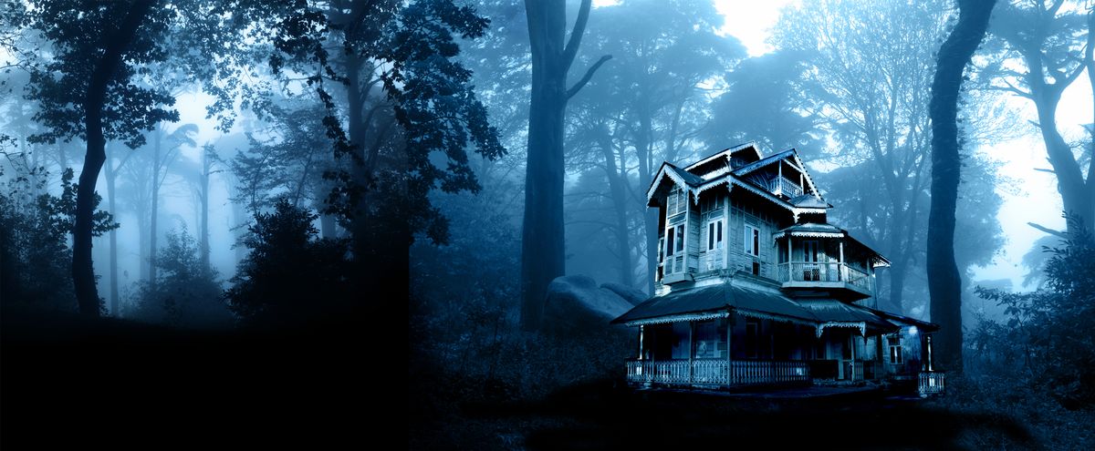 A house buried in a haunted forest